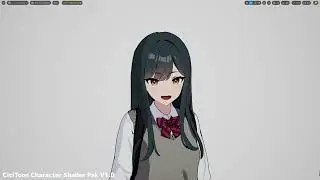 CiciToon Character Shader Pak V1.0 by MrCici #UE5 #NPR