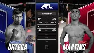 AFL 14 | JONATHAN ORTEGA VS THIAGO MARTINS