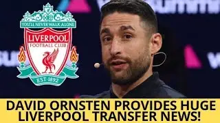 David Ornstein Provides HUGE Liverpool Transfer News Ahead Of Window Closing!