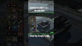 hangar halloween 2021 #crazycrab #wot_blitz #wargaming #wotblitz #worldoftanksblitz #modpack