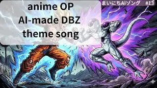 【もしもDBZのOPをAIが作ったら？】爆アツ全開アニソン主題歌｜『LIMIT BREAKER!! ドラゴンボールZ』【AI song】｜まいにちAIソング #13