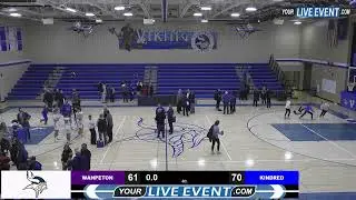 Wahpeton vs Kindred - North Dakota High School Boys Basketball
