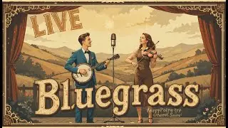 Joyful Bluegrass Banjo & Fiddle LIVE | Happy Country Music