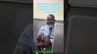 7.5% VAT application on transaction that requires VAT deductions. #Bankcustomers. #Bankusers. 