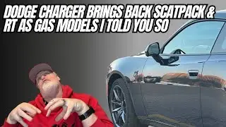 I Told You So... ScatPack And RT Names Return To Dodge Charger For GAS Models No Outlaw? 