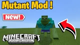Minecraft PE Mutant Mod | Showcase | Download For Free | New | Mcpe | FalsePacking14 |