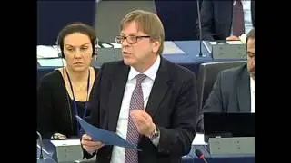 Guy Verhofstadt on the Statement by Fran&ccedil;ois Hollande, President of the French Republic