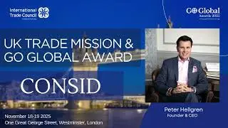 CONSID Nominated for the 2025 Go Global Awards