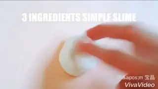 3 INGREDIENTS SIMPLE SLIME (MALAYSIA)