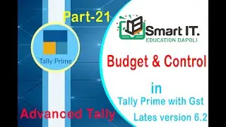 Budget and Control in tally prime/tally prime with gst/smart it dapoli