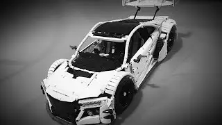 Acura NSX GT3 Type R - Lego Technic MOC + Instructions