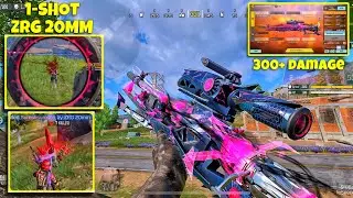 1 SHOT + 300+ DAMAGE BEST ZRG 20MM LOADOUT CODM BR | ZRG 20MM GUNSMITH BR | CODM BR GAMEPLAY