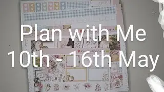 B6 Plan with Me // 10th - 16th May // Ft. Strawberry Lime Designs #planwithme #sld #decorativeplan