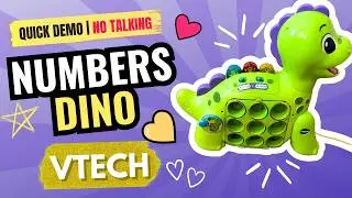 VTech Chompers the Number Dino Toy Demo | No Talking | Simply Toy Reviews