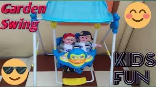 Garden Swing for kids, how to assemble, musical swing for kids