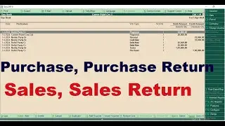 Purchase Return #Purchase #PurchaseReturn #Sales #SalesReturn #viral #Tallytutorial #Careerpointces