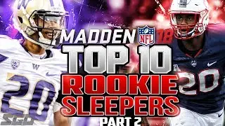 Madden 18 Top 10 Rookie Sleepers -  Part 2