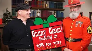 Gunny Claus! The USMC 'Santa' Supporting Toys for Tots