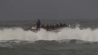 Terschelling, demonstratie paardenreddingboot. (2023)