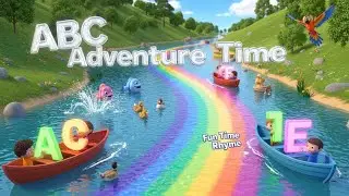 ABC Adventure Time 🔤🌈✨ | Fun Alphabet Learning for Kids & Toddlers 👶🎵