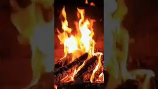 Fireplace Ambience with Relaxing Music 🔥 Cozy Crackling Fire for Sleep, Study & Relaxation