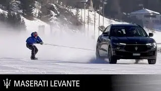 Maserati and Jamie Barrow. High performance on ice