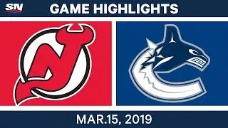 NHL Highlights | Devils vs Canucks &ndash; Mar 15, 2019
