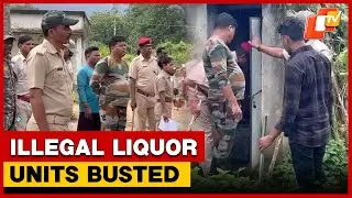 Country Liquor Breweries Busted In Odisha&rsquo;s Gajapati; Huge Cache Of Alcohol Seized | OTV