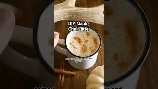 Friday sips 🤎 All you need is chai, milk & maple syrup to make this comforting chai latte at home