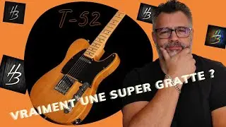 la HARLEY BENTON T-52,  idéale pour commencer et continuer la guitare. présentation en français