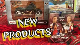 NEW: HD CUSTOM 2022 FAT BOB 114 | 2025 WWE TOPPS CHROME | #sportscollectibles #harleydavidsoncustom