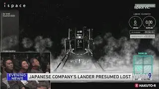 Tokyo company loses contact with moon lander in likely crash