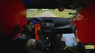 [4K ONBOARD] Rallye de la Lys 2025 : ES6 La Biette - Dujardin Mehdi & Kenzo 24e temps Megane N4
