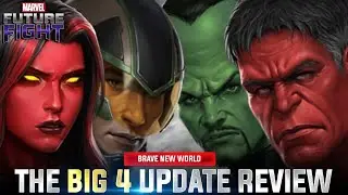 Justru Ini Yang Menyala 🔥 Review Red Hulk New Falcon Leader Dan Red She Hulk ❗ - Marvel Future Fight