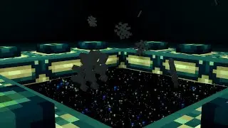 Cinema 4D Minecraft End Portal Rig