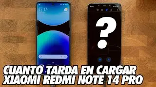 Cuanto Tiempo Tarda en Cargar el Xiaomi Redmi Note 14 Pro 5g?