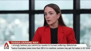 Nobel Peace Prize winner Oleksandra Matviichuk speaks to CNA on Russia-Ukraine conflict