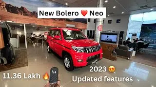 2023 Bolero Neo ❤️ N10 New Updated features 😍 TPMS @11.36L🔥 #mahindra #boleroneo