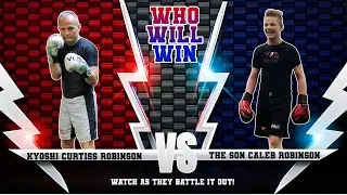 Generations Collide: Kyoshi Curtiss vs Caleb Robinson in Epic Sparring Match