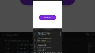 ⏬ Progressive Download Button Animation #webdevelopment #coding #animation #shorts