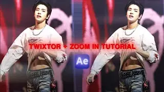 Smooth Twixtor + Zoom In Tutorial in After Effects