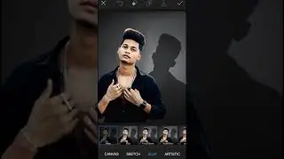 new devil shadow concept tutorial in PicsArt
