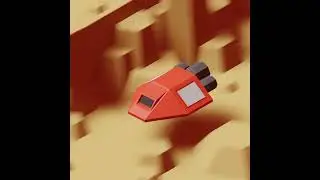 Spaceship  animation blender 3.0 | From Polygon Runway's Tutorial #blender #space #3d #animation