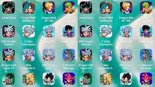 Jump Force,Dragon Ball Multiverse,Dragon Ball AF 16B,Fighter Z Original,DBZ Pocket Android