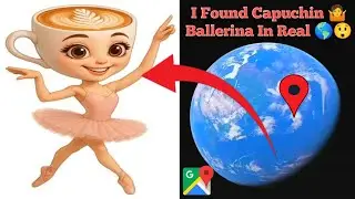 I Found Capuchin ballerina 🤷In Real On Google Earth Old Maps 🌎#googleearth #googlemaps #viralvideo