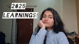 5 lessons in 5 minutes✨️/ What 2025 has taught me!!