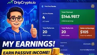 DRIP Crypto Day 7 Update 💧 Live Weekly Referral Payout | Team Builder Rules Explained
