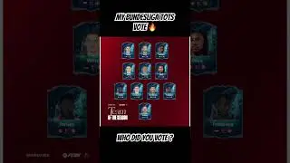 My Bundesliga Tots Vote 🔥FC 25 Ultimate Team #shorts #fc25 #bundesliga #tots #voting #fyp #fifa