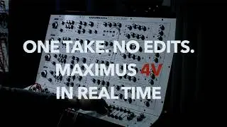 Maximus 4V Polyphonic Analogue Synthesizer | Live Multi-Part Synth Jam