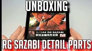 RG 1/144 SAZABI METAL DETAIL PARTS SET FROM ABBY LC / ABBY LEE